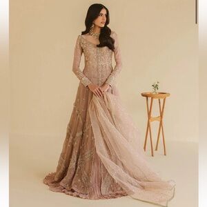 NEW Embroidered Pink Zuria Dor inspired dress